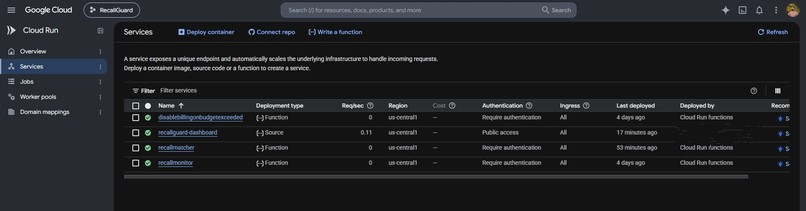 RecallGuard – screenshot 2