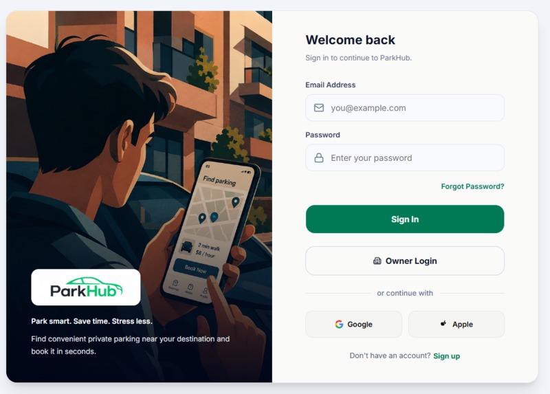 ParkHub – screenshot 2