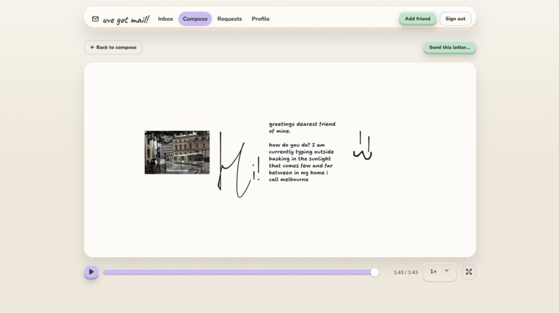 uve got mail! – screenshot 4