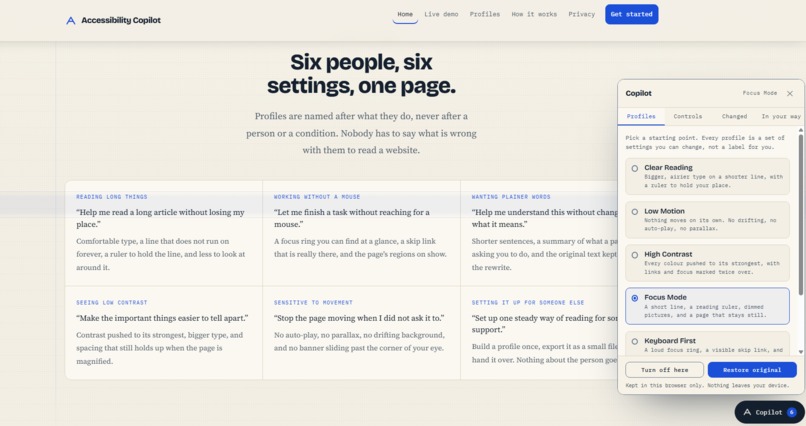 Accessibility Copilot – screenshot 4