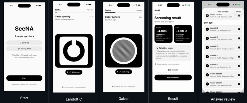 SeeNA - See Now and Always – screenshot 1