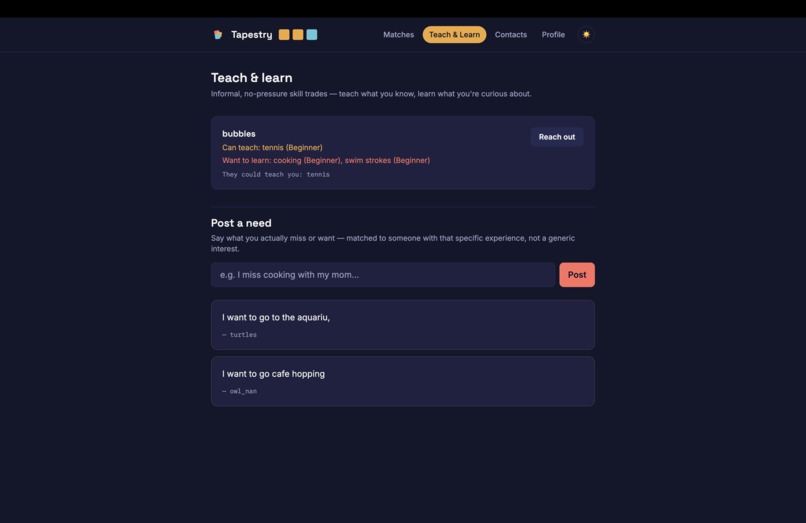 Tapestry – screenshot 3