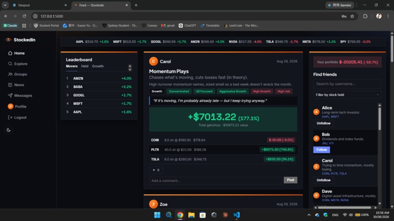 StockedIn – screenshot 2