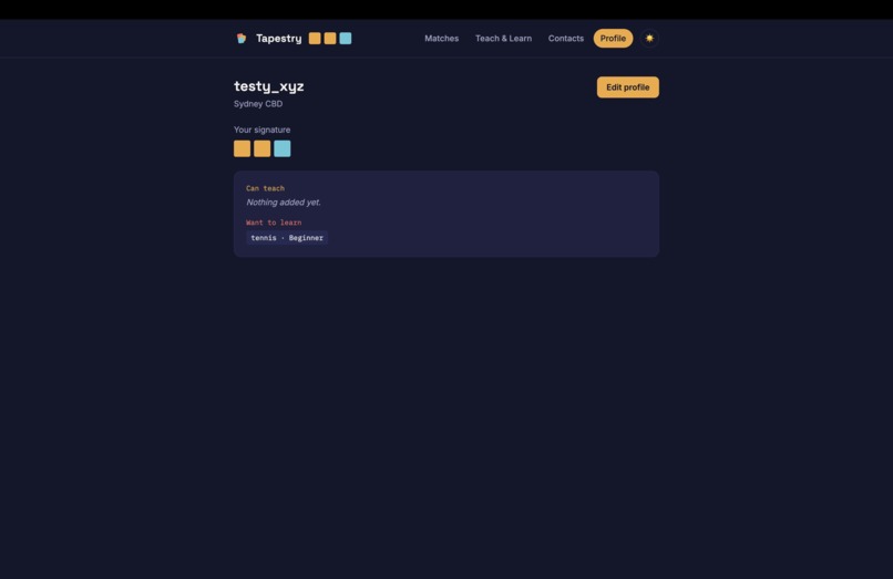 Tapestry – screenshot 6