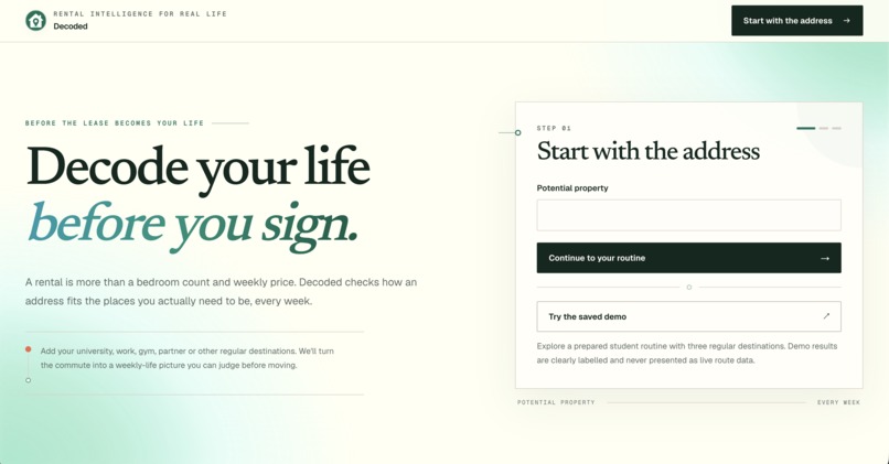 Decoded – screenshot 1