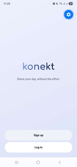 Konekt – screenshot 1