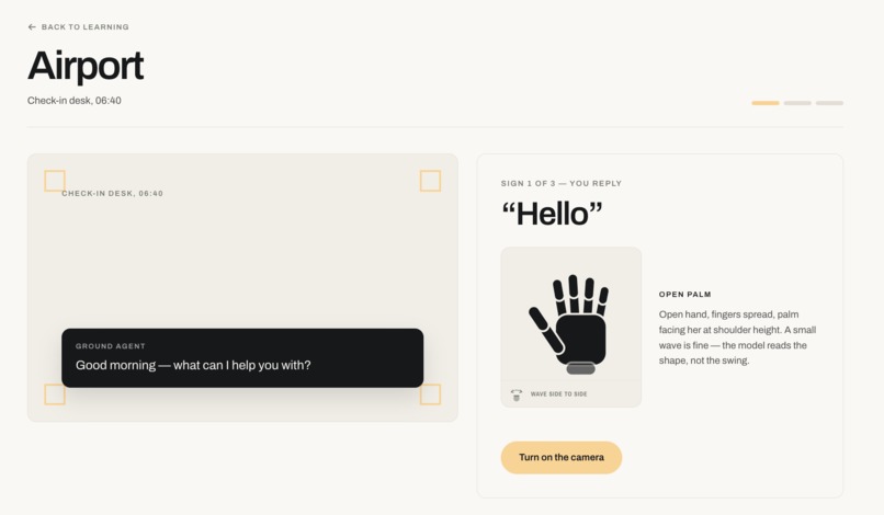 HandsUp – screenshot 2