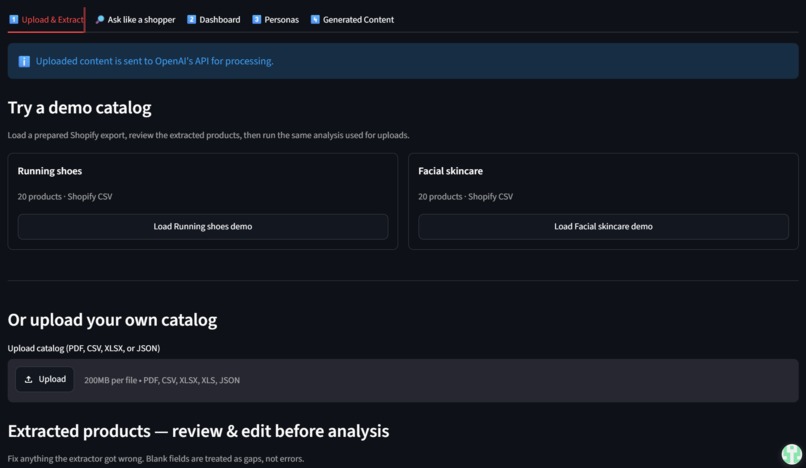 AgentShopper (Team CSLarpers) – screenshot 1