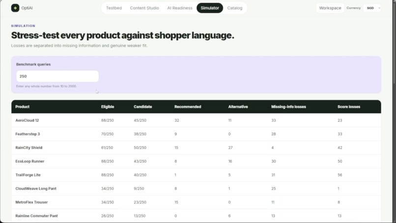 OptiAI – screenshot 4
