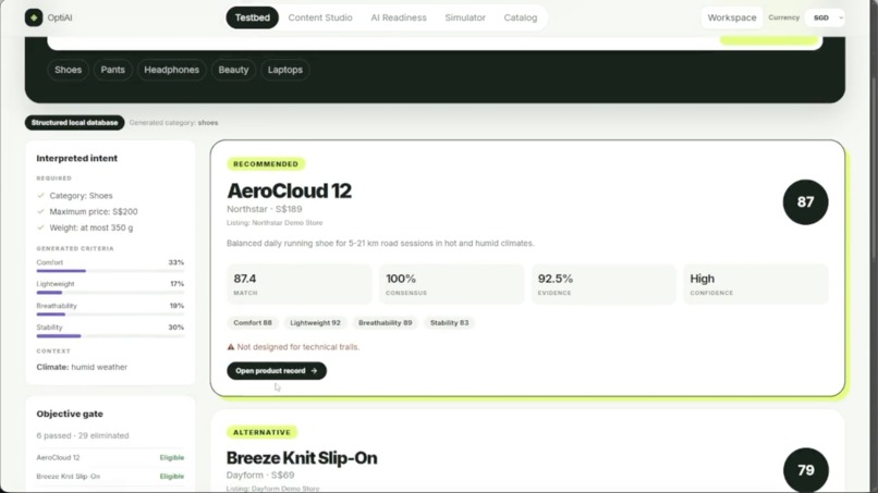 OptiAI – screenshot 7
