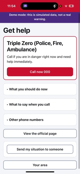 SafeSignal – screenshot 2