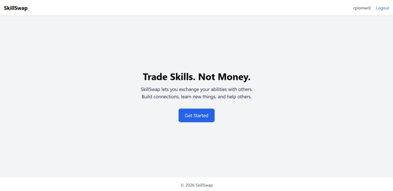 SkillSwap – screenshot 1