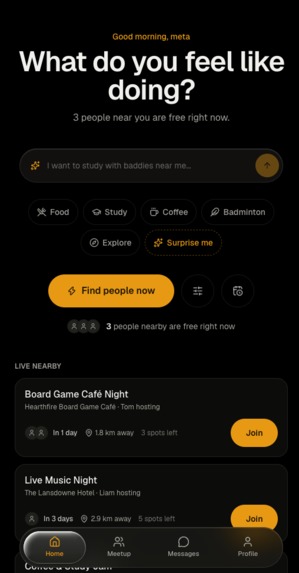 Project Alpha – screenshot 1