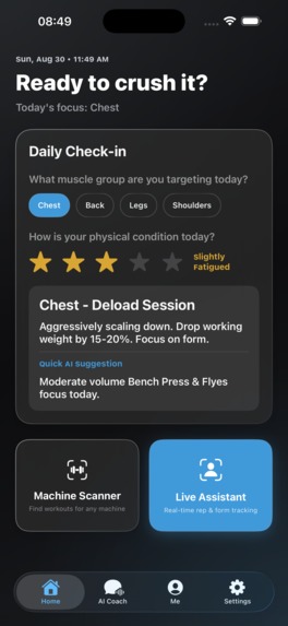 Gymini – screenshot 3
