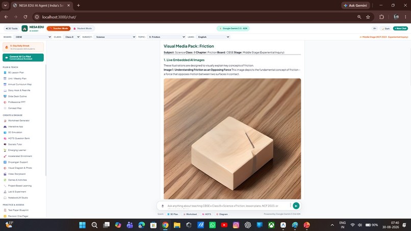 NESA EDU AI AGENT — Self-Learning AI Teaching Partner – screenshot 4