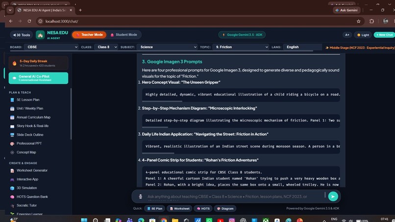 NESA EDU AI AGENT — Self-Learning AI Teaching Partner – screenshot 14