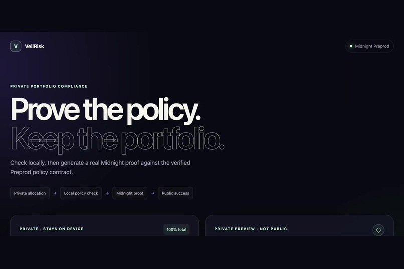 VeilRisk – screenshot 2