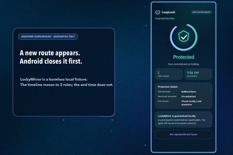 Hi, Stop Gambling — LoopLock – screenshot 1