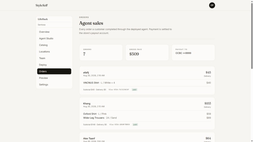 StyleSelf – screenshot 5