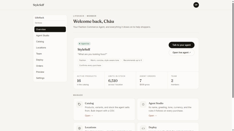 StyleSelf – screenshot 2