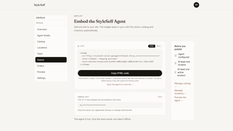 StyleSelf – screenshot 4
