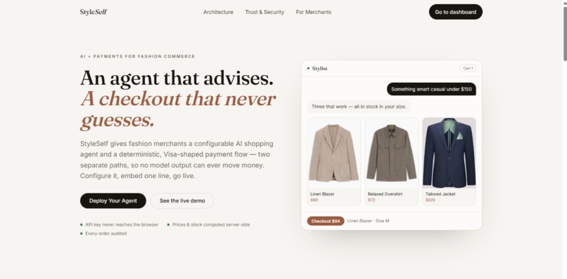 StyleSelf – screenshot 1