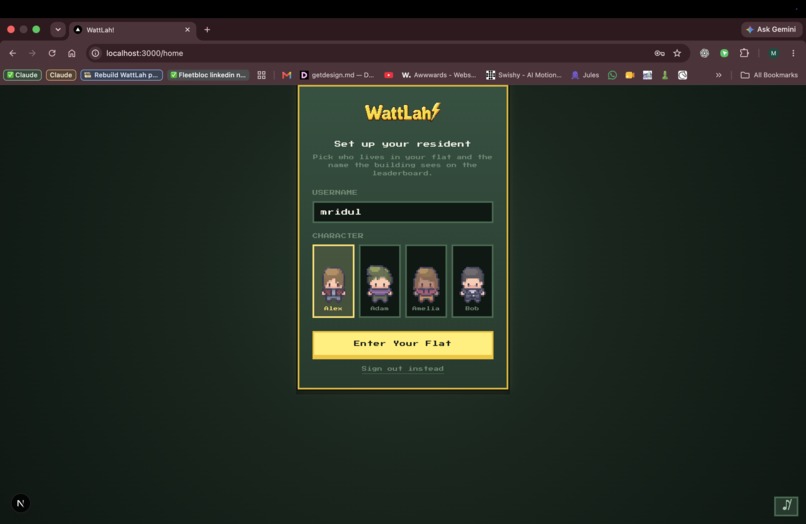 WattLah! – screenshot 2