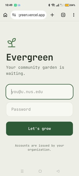 Evergreen – screenshot 1