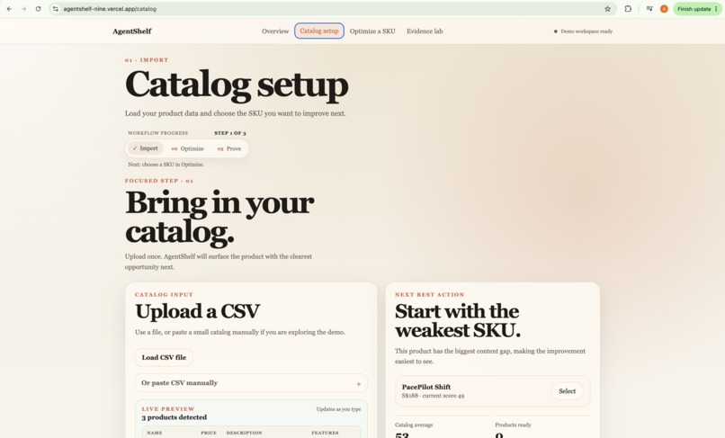 AgentShelf – screenshot 2