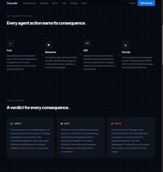 Cascade – screenshot 2