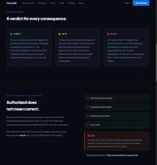 Cascade – screenshot 3