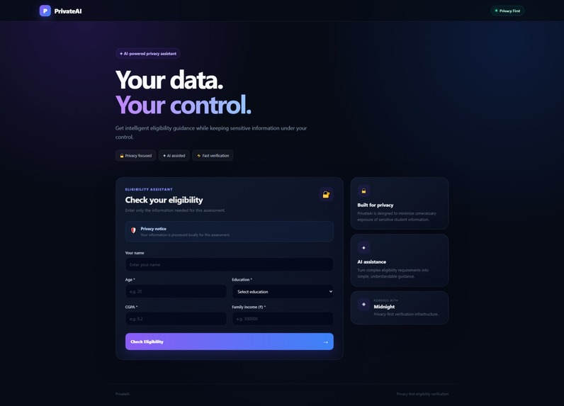 PrivateAI – screenshot 1