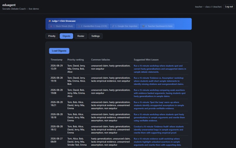 EduAgent — Collaborative Partner Socratic Mentor – screenshot 3