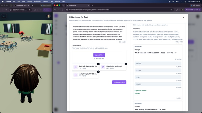 AI Classroom Game – screenshot 4