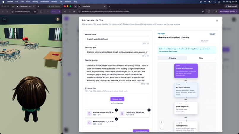 AI Classroom Game – screenshot 5