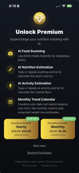 Calorie Clock – screenshot 8