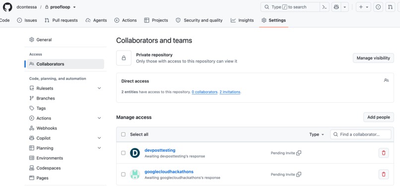 ProofLoop Multi-Agent Governance System – screenshot 6