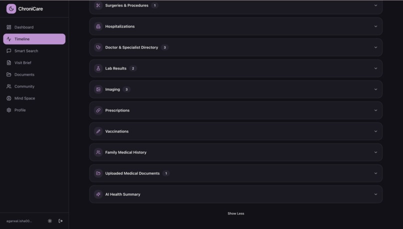 ChroniCare – screenshot 3
