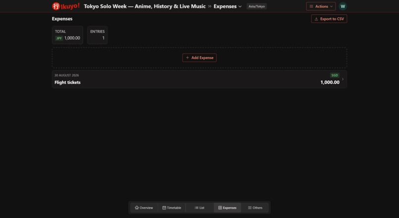 Ikuyo: Plan Your Next Adventure! – screenshot 5