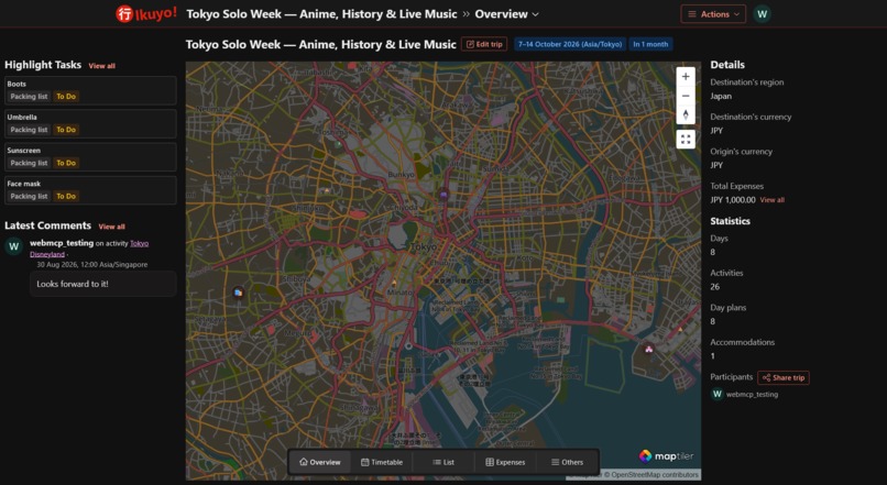 Ikuyo: Plan Your Next Adventure! – screenshot 1