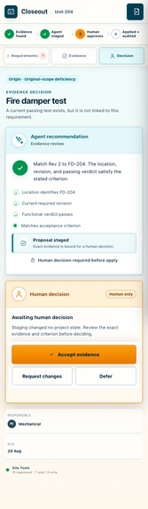 Closeout: Proof of Handoff – screenshot 5