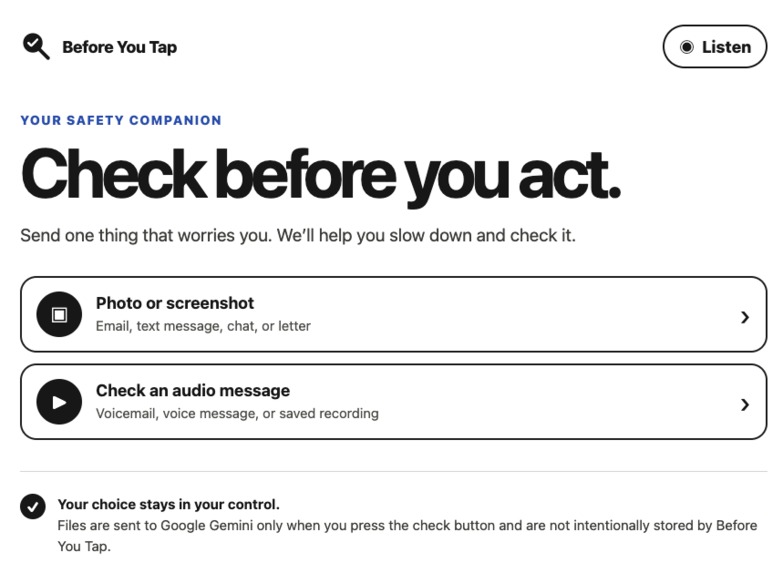 Before You Tap – screenshot 1