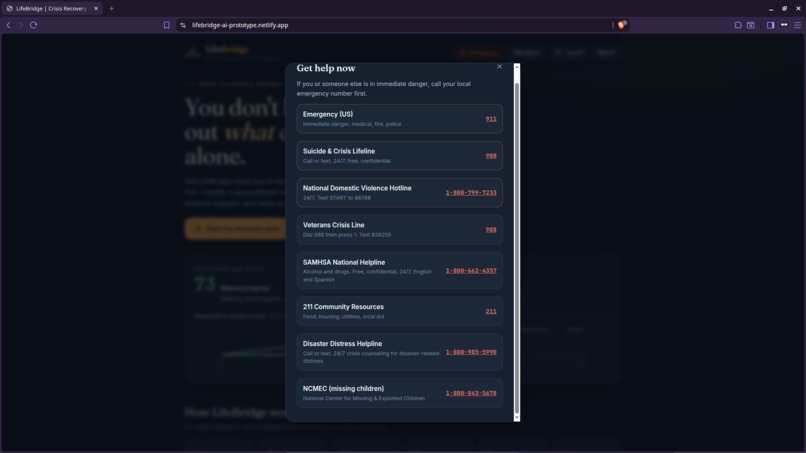 LifeBridge – screenshot 3