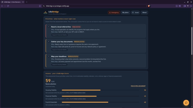 LifeBridge – screenshot 4