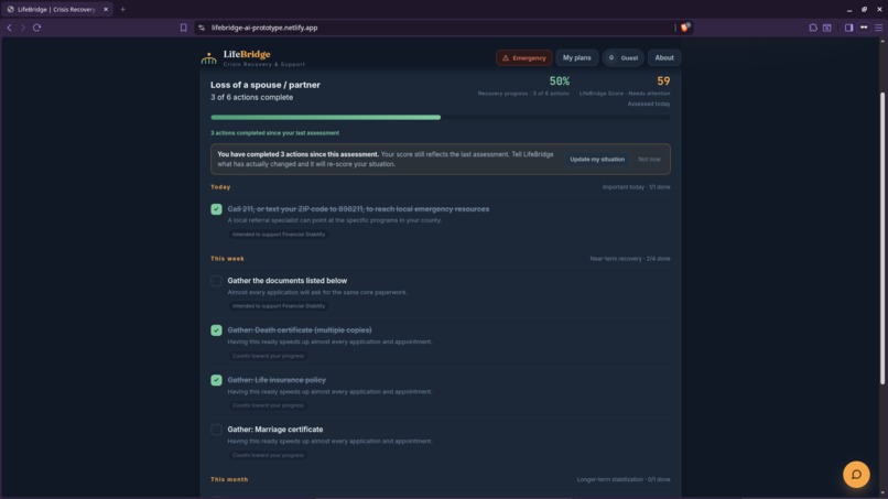 LifeBridge – screenshot 5