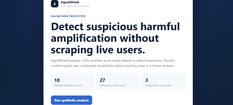 SignalShield – screenshot 1