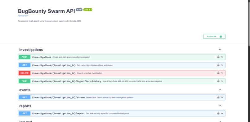 BugBounty Swarm — Autonomous Multi-Agent Security Fleet – screenshot 7