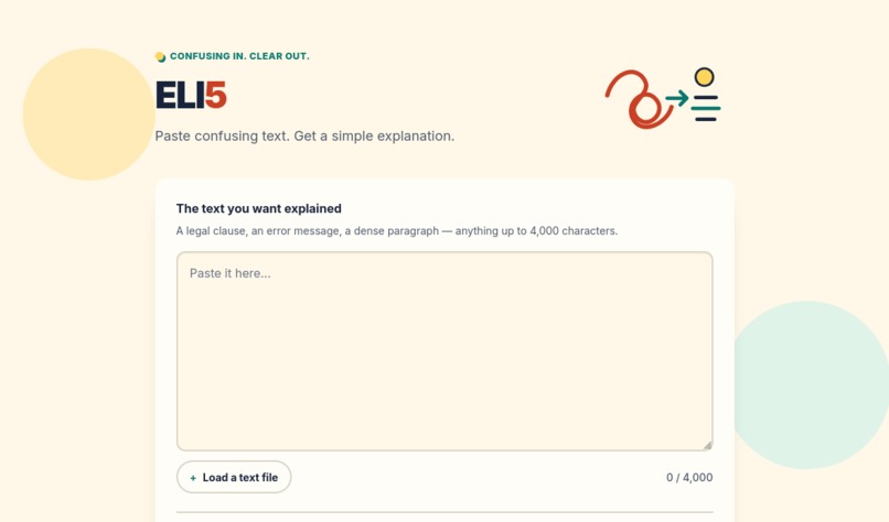 ELI5 – screenshot 1