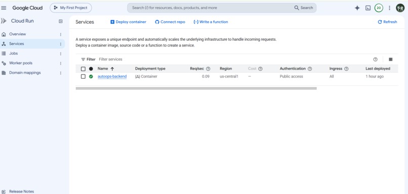 AutoOps: SecOps Orchestrator with Google ADK – screenshot 13