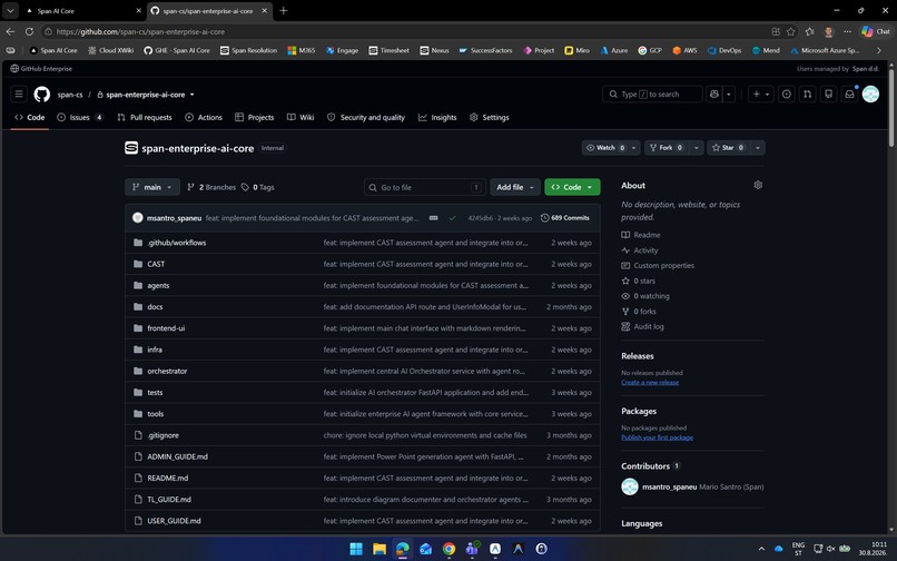 Enterprise AI Core – screenshot 13